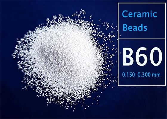 B120 / B60 Ceramiczne środki do piaskowania Kulki ceramiczne o wysokiej twardości